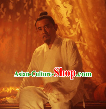 Ancient Chinese Tang Dynasty and Han Dynasty Emperor Inside Clothing Pajamas for Men or Boys