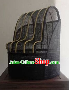 Handmade Chinese Ancient Style Official Hat Asian Headwear for Men