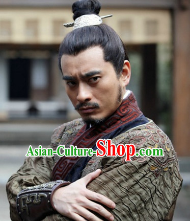 Chinese Traditional Male Wig Ancient Wigs for Men