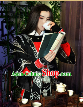 Chinese Themed Clothing Traditional Chinese Prince Clothes Hanfu National Costumes for Men