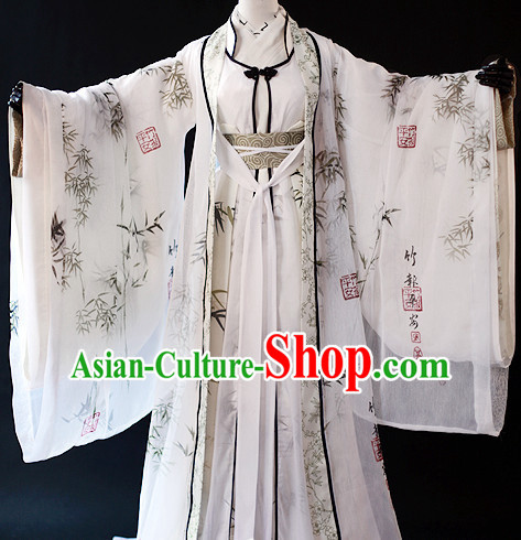 Ancient Chinese Stage Palace Dress National Costume Halloween Costumes Hanfu Chinese Dresses Chinese Clothing
