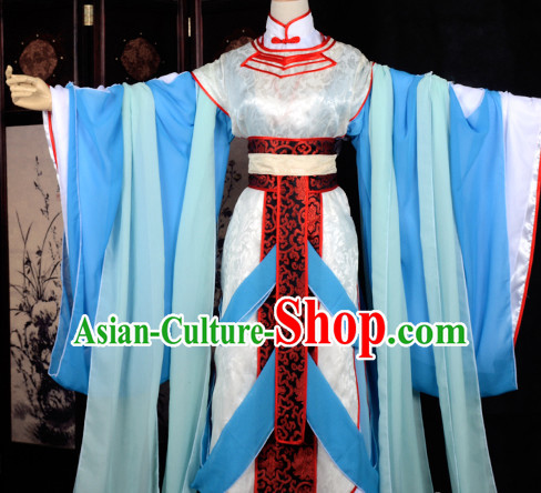 Ancient Chinese Stage Palace Maid Costume National Costume Halloween Costumes Hanfu Chinese Dresses Chinese Clothing