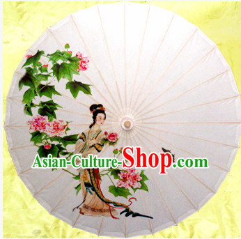 Asian Dance Umbrella China Handmade Traditional Umbrellas Stage Performance Umbrella Dance Props