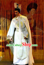 China Ancient Tang Dynasty Emperor Opera Costume Drama Stage Costumes Complete Set