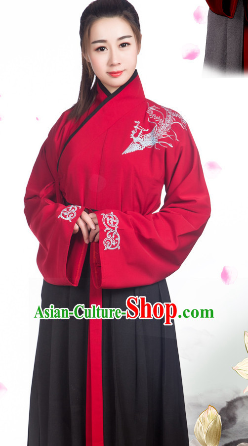 Chinese Women Hanbok Kimono Stage Opera Costume Dresses Costume Ancient Cosplay Complete Set