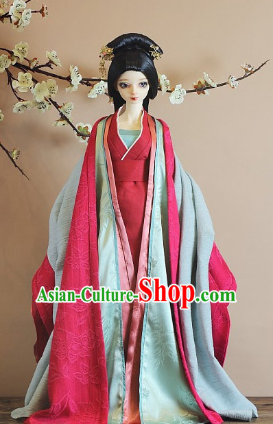Ancient Chinese Empress Costumes Imperial Clothing Traditional Costumes Hanfu Complete Set