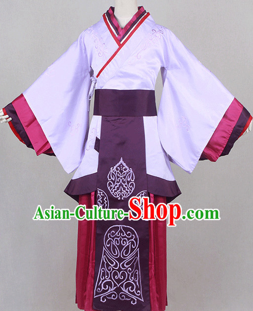 Traditional Chinese Ancient Women Clothing Han Fu Dresses Beijing Classical China Clothing