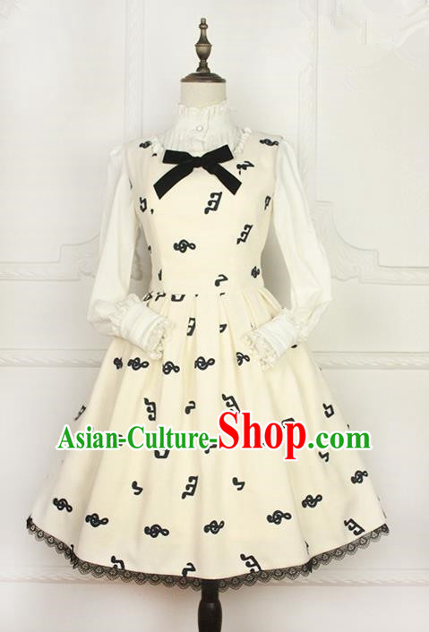 Traditional Classic Elegant Women Costume Woolen One-Piece Dress, Restoring Ancient Wool Embroidered Dress for Women