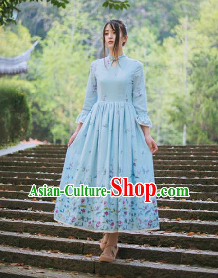 one piece dress long traditional