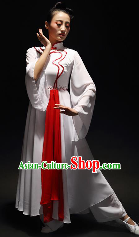 Traditional Chinese Classical Yangko Dance Dress, Yangge Fan Dancing Costume Chorus Suits, Folk Dance Yangko Costume for Women