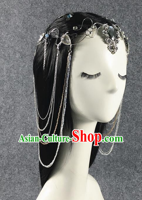 Traditional Chinese Ancient Jewelry Accessories, Ancient Chinese Hair Accessories Imperial Hairpin Crystal Hair Comb for Women