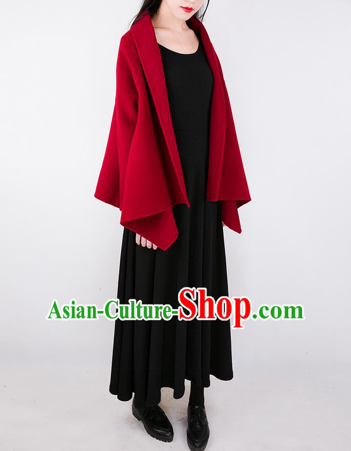 Traditional Classic Women Clothing, Traditional Classic Black Woolen Evening Dress Restoring Woolen Garment Skirt Braces Skirt, Long Skirt