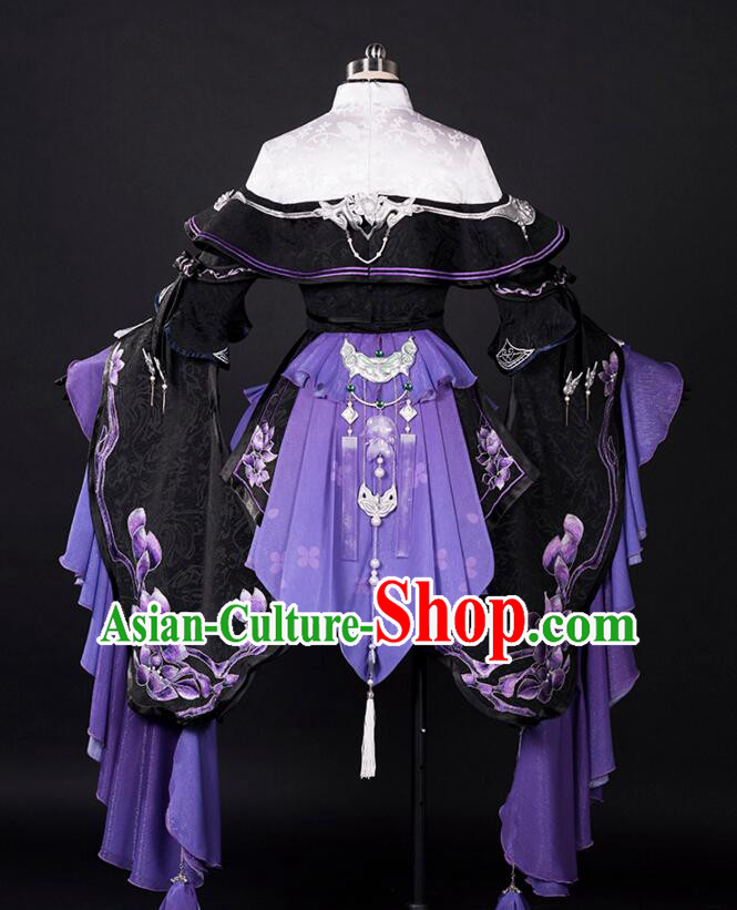 Chinese Traditional Clothes Min Guo Time Female Clothing Nobel Lady Stage costumes Girl