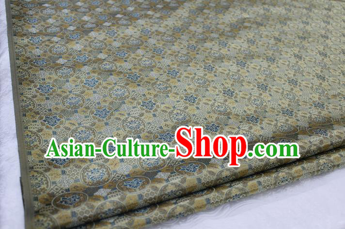 Chinese Traditional Ancient Costume Royal Palace Pattern Tang Suit Mongolian Robe Brocade Satin Fabric Hanfu Material