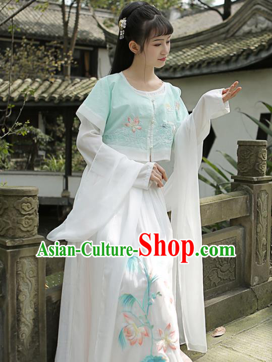 Ancient Chinese Costume Chinese Style Wedding Dress tang Dynasty hanfu princess Clothing