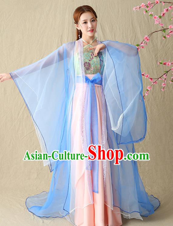 Traditional Chinese Ming Dynasty Imperial Concubine Costume, China Ancient Palace Fairy Hanfu Dress Clothing for Women