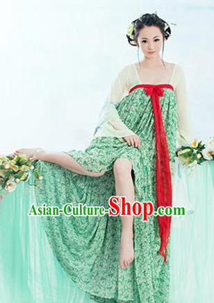 Traditional Ancient Chinese Imperial Consort Costume, Elegant Hanfu Clothing Chinese Han Dynasty Imperial Emperess Camellia Clothing for Women