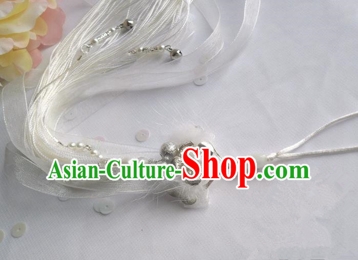 Traditional Chinese Handmade Ancient Hanfu Waist Jewelry Belt Wearing Agate Chinese Knot Pendant Sword Tassel for Women