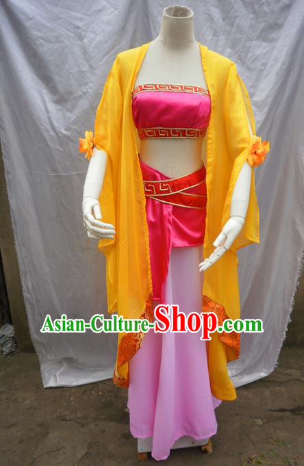 Traditional Ancient Chinese Classical Cartoon Character Nobility Lady Uniform Cosplay Game Role Han Dynasty Princess Costume Complete Set for Women