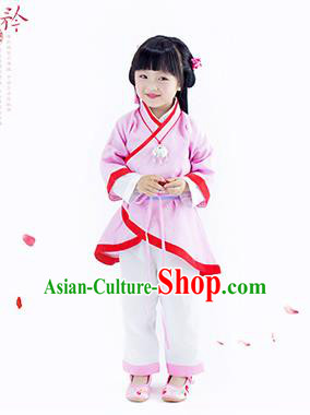 Traditional Chinese Hanfu Costume, Children Han Dynasty Girl Dress, Chinese Han Dynasty Costume for Kids
