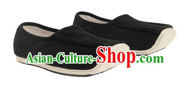 Chinese Ancient Peking Opera Cloth Shoes, Traditional Chinese Beijing Opera Hanfu Shoe for Men