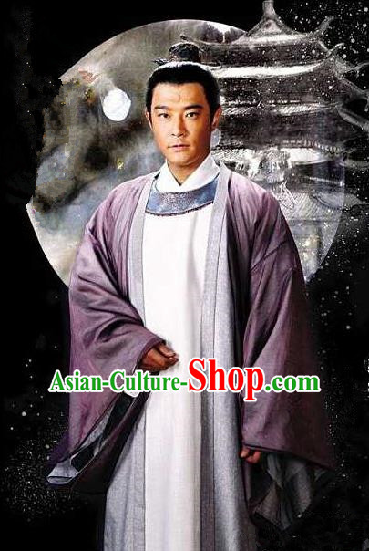 Traditional Asian Chinese Ancient Song Dynasty Civil Governor Robe Costume, China Elegant Hanfu Clothing Bao Zheng Gwanbok and Headpiece Complete Set