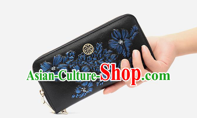 Traditional Handmade Chinese Style Element Embroidered Bags National Handbag Wallet Purse