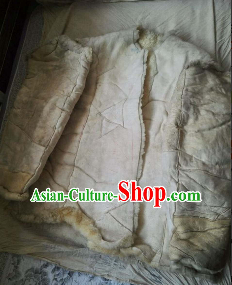 Handmade Old Style Dongbei Province Shanxi Province Farmer Sheep Wool Jacket