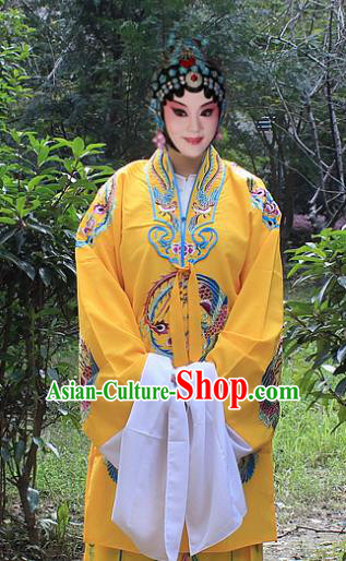 Traditional China Beijing Opera Young Lady Hua Tan Costume Imperial Empress Embroidered Cape, Ancient Chinese Peking Opera Female Diva Embroidery Dress Clothing