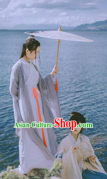 Traditional Chinese Ancient Swordswoman Costume, Elegant Hanfu Chinese Song Dynasty Heroine Dress Clothing