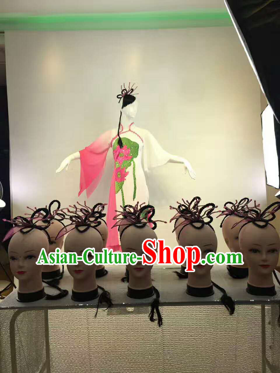 Professional Stage Performance Costume Made to Order Custom Tailored Costumes Flower Classical Costumes and Headpieces Complete Set