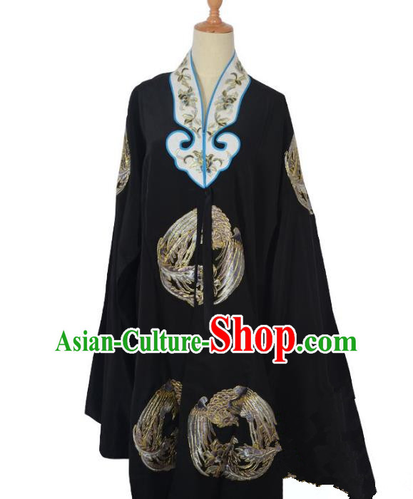 Traditional Chinese Professional Peking Opera Old Women Costume Embroidered Gown, China Beijing Opera Pantaloon Robe Clothing