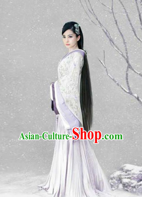 Traditional Ancient Chinese Princess Costume, Elegant Hanfu Clothing Chinese Han Dynasty Fairy Dress Clothing for Women