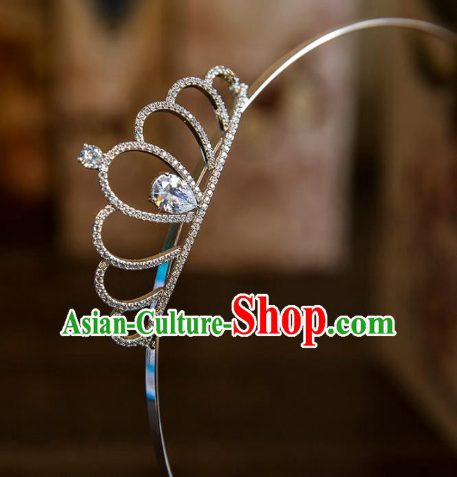 Chinese Hair Jewelry Accessories Hairpins Headwear Headdress Hair Crown for Women