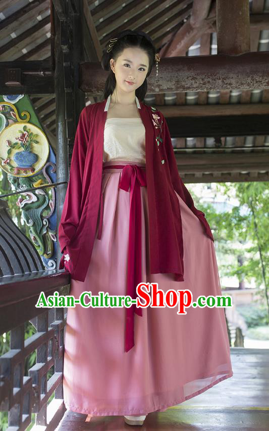 Ancient Chinese Costume hanfu Chinese Style Wedding Dress Tang Dynasty princess Clothing