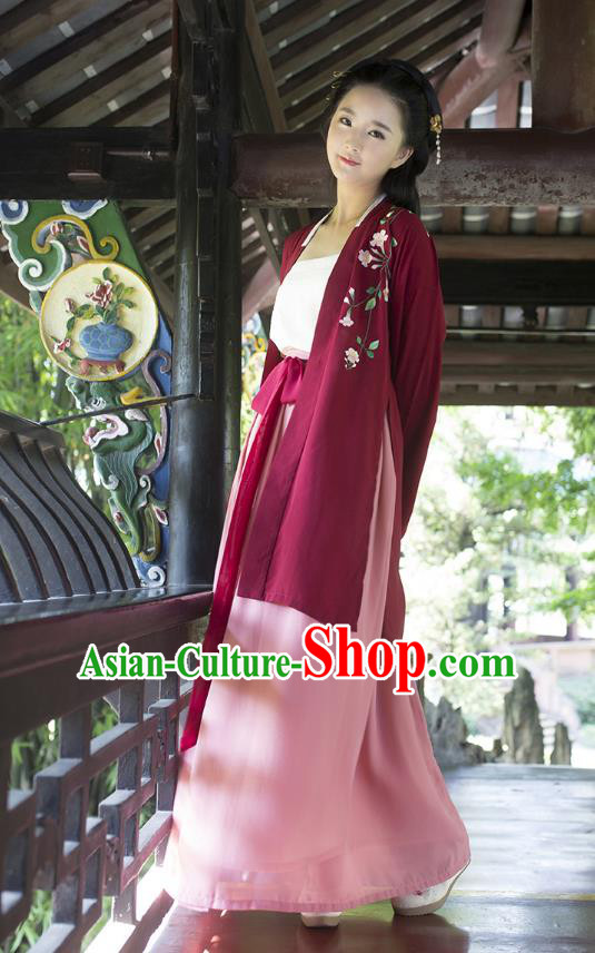 Ancient Chinese Costume hanfu Chinese Style Wedding Dress Tang Dynasty princess Clothing