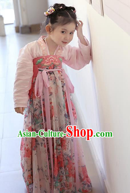 Ancient Chinese Costume hanfu Chinese Wedding Dress Tang Dynasty princess Clothing