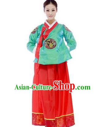 Traditional Ancient Korean Costumes, Asian Korean Hanbok Clothing for Women