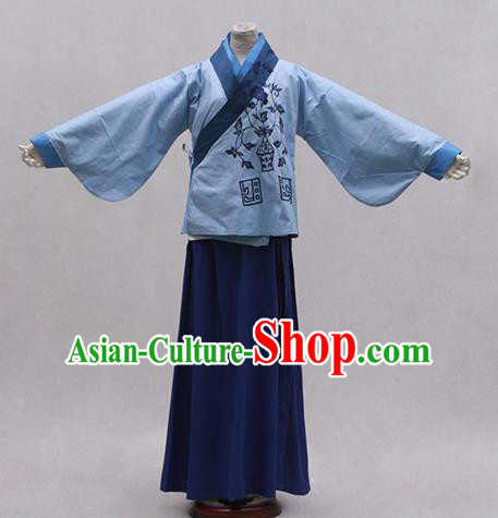 Traditional Ancient Chinese Nobility Lady Hanfu Costume, Asian Chinese Ming Dynasty Embroidered Dress Clothing for Women