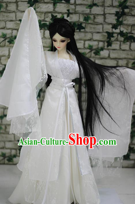 Traditional Chinese Tang Dynasty Princess Costume Ancient Little Dragon Maiden Embroidered Hanfu Clothing for Women