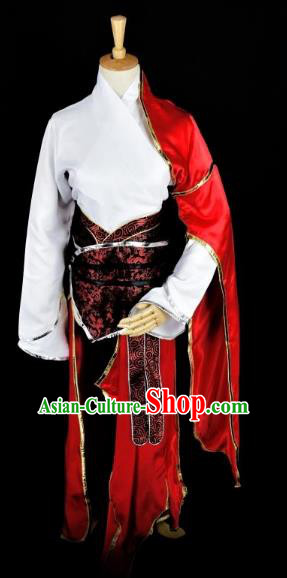 Traditional Chinese Cosplay Ming Dynasty Swordsman Costume Ancient Kawaler Clothing for Men