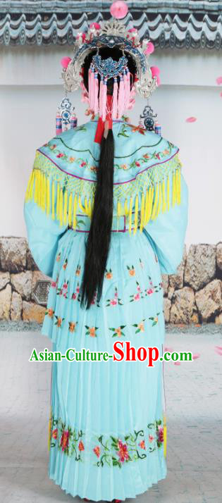 Traditional China Beijing Opera Costume Gifted Scholar Embroidered Robe and Hat Ancient Chinese Peking Opera Embroidery Clothing