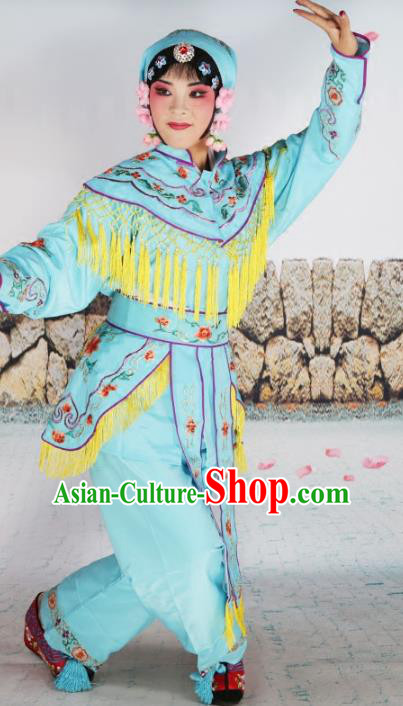 Traditional China Beijing Opera Costume Gifted Scholar Embroidered Robe and Hat Ancient Chinese Peking Opera Embroidery Clothing
