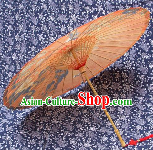 Handmade China Traditional Dance Umbrella Classical Oil-paper Umbrella Stage Performance Props Umbrellas