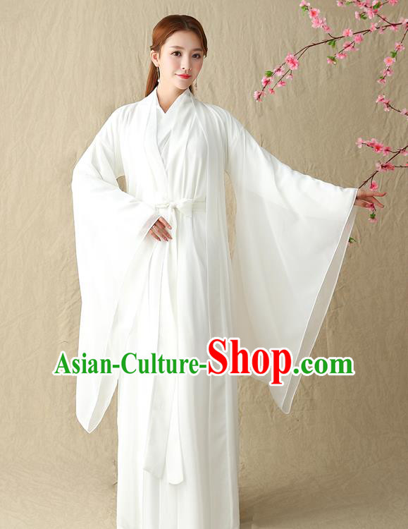 Traditional Chinese Song Dynasty Swordswoman Costume, China Ancient Little Dragon Maiden Hanfu Clothing for Women