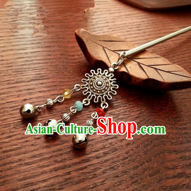 Traditional Handmade Chinese Ancient Classical Hair Accessories Beads Tassel Hairpins Headwear for Women