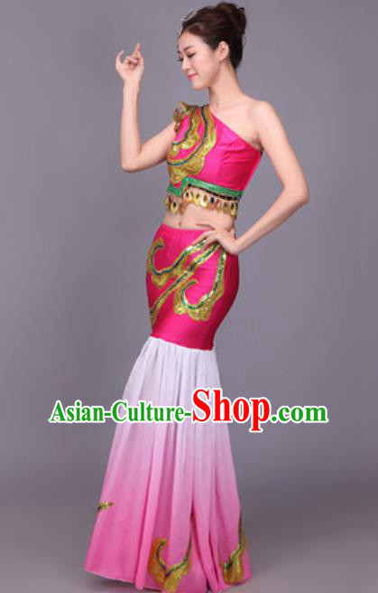 Traditional Chinese Fan Dance Folk Dance Costume Classical Yangko Dance Classical Dance Dress