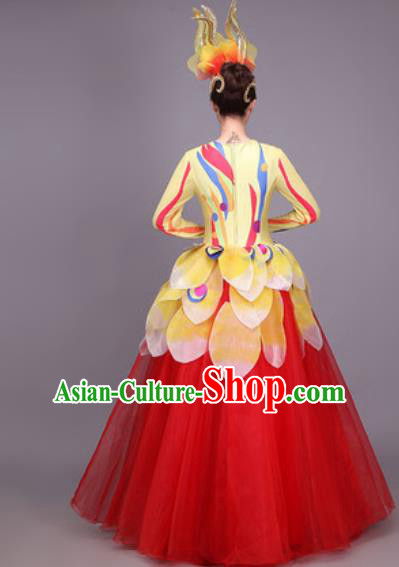 Traditional Chinese Fan Dance Folk Dance Costume Classical Yangko Dance Classical Dance Dress