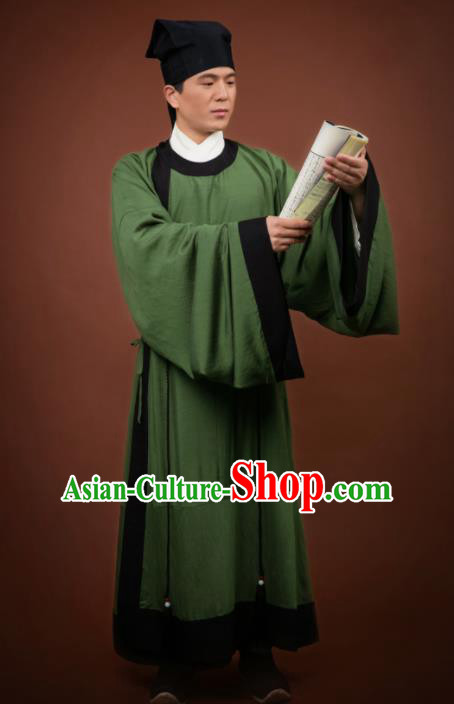 Traditional Chinese Ancient Costumes Song Dynasty Scholar Clothing for Men