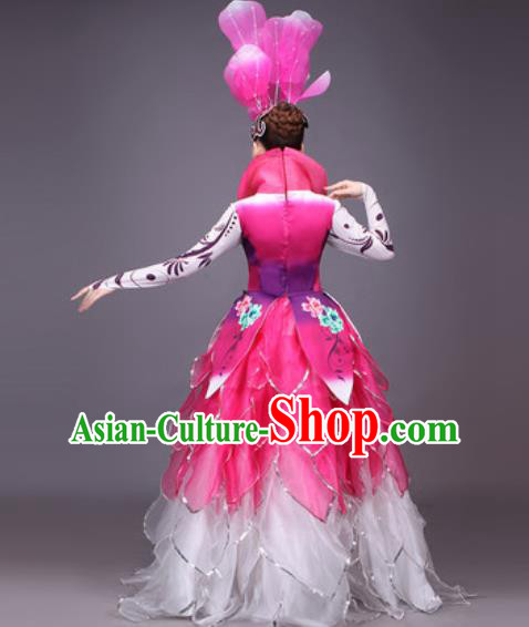 Traditional Chinese Fan Dance Folk Dance Costume Classical Yangko Dance Classical Dance Dress